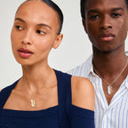 Eclipse Necklace silver-plated