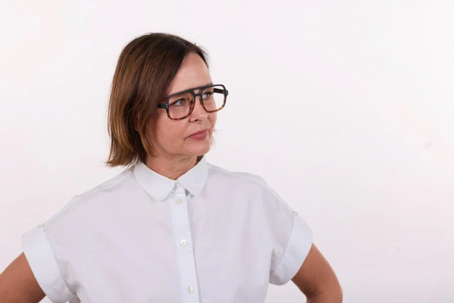 Daily Eyewear 12pm Black to Tort