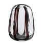 Black Stripe Glass Vase - Large