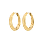 Harrison Recycled Earrings - Gold Plated