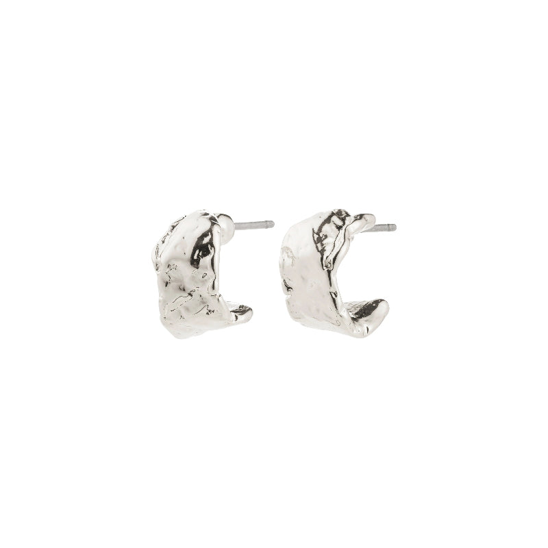 Instant Recycled Earrings - Silver Plated