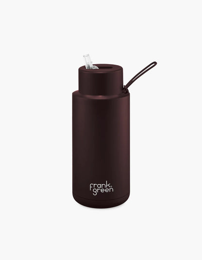 Frank Green Ceramic Reusable Bottle 34oz Straw Lid