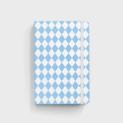 Father Rabbit | Hardcover Notebook | Blue Diamonds