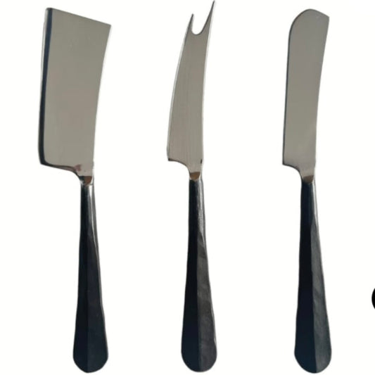 RUSTIC CHEESE KNIFE SET OF 3