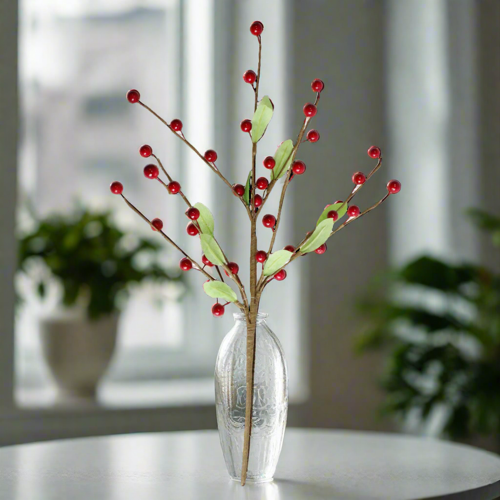 Red Berry Stem Pick