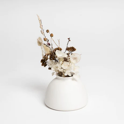 Harmie Vase Beau White