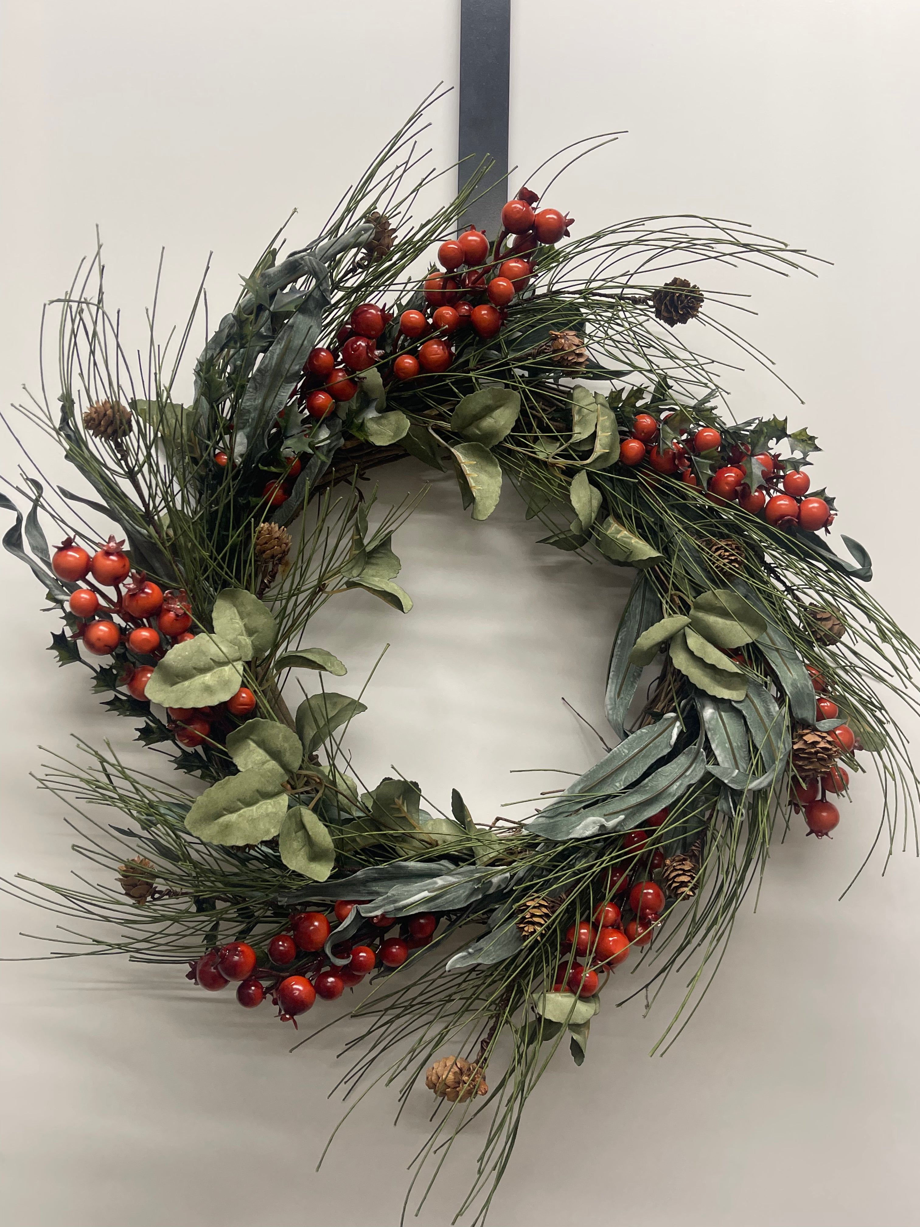 Foraged Red Berry Wreath Small