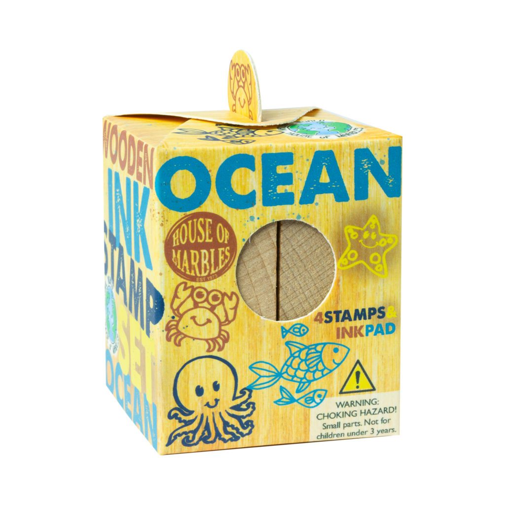 WOODEN STAMP SET – OCEAN