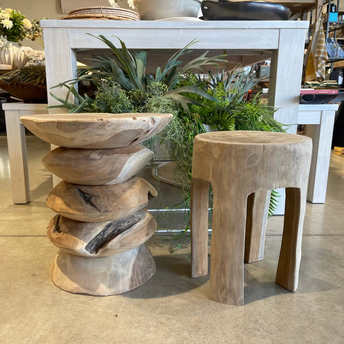 Side Table Lulu Natural 29x38cm