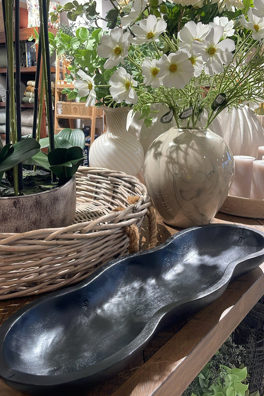 Organic Teak Platter Yakisugi