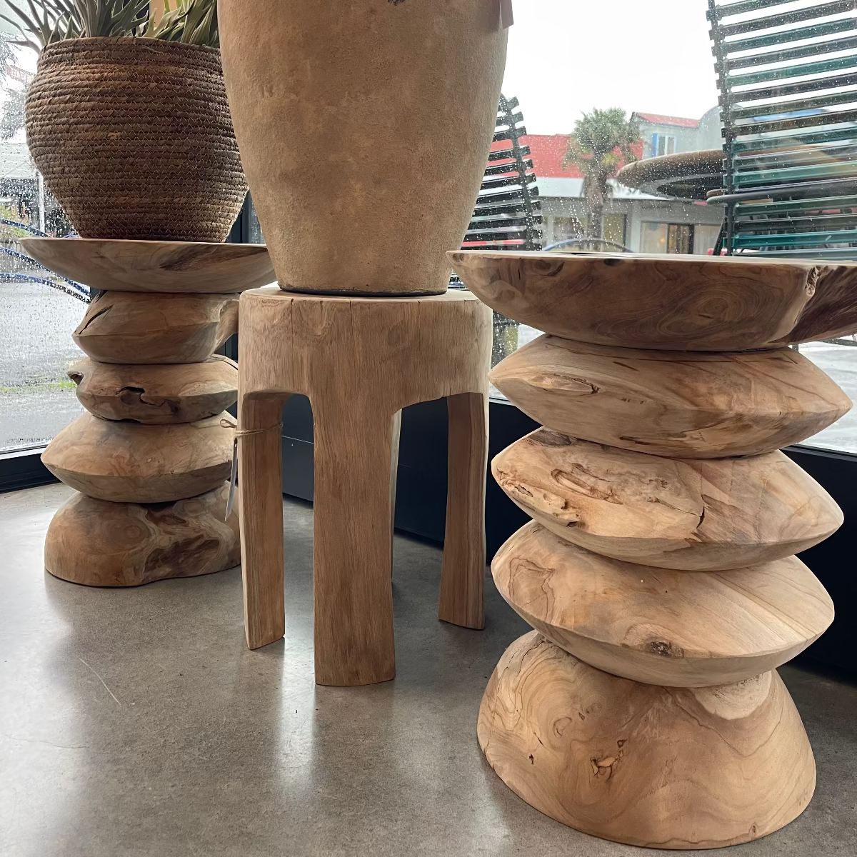 Side Table Indie Natural 30x40cm