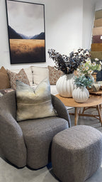 Ruby swivel accent chair