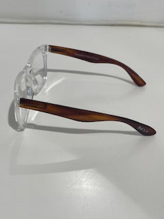 Daily Eyewear 11am Crystal w Brown