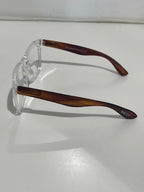 Daily Eyewear 11am Crystal w Brown