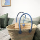 French Market Basket with Deluxe Handle - 3 colours