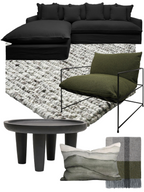 Karaka Floor Rug Oyster Grey by Baya