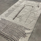 Handknotted Rug Moroccan Style Rug