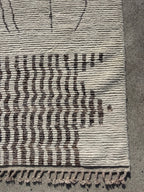 Handknotted Rug Moroccan Style Rug