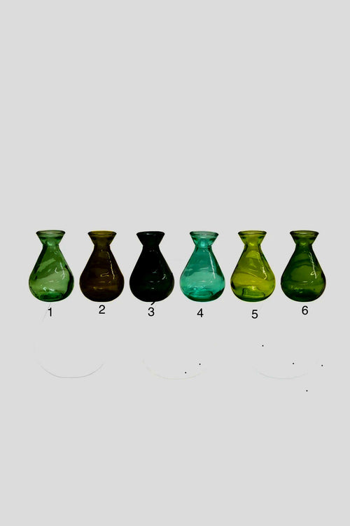 Nova Bottles - Recycled Glass - Assorted Greens