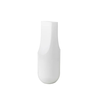 KRISTINA DAM Vase Serif Glass Vase - Opal White - choose from 2 sizes