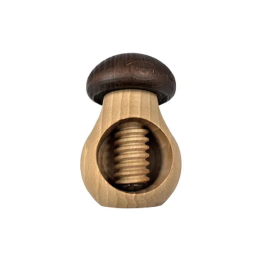 Beechwood Screw Nut Cracker