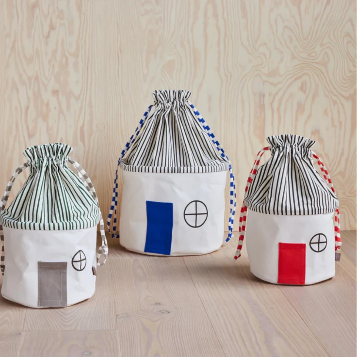 OYOY Koya Storage Basket - Cherry Red (Small)