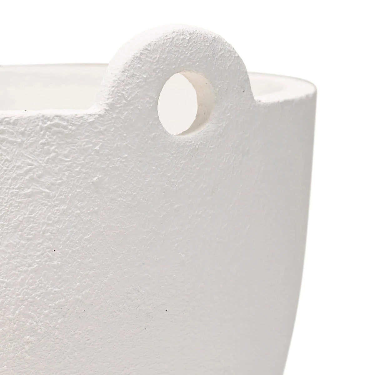 Rene 2 Handle Planter - White