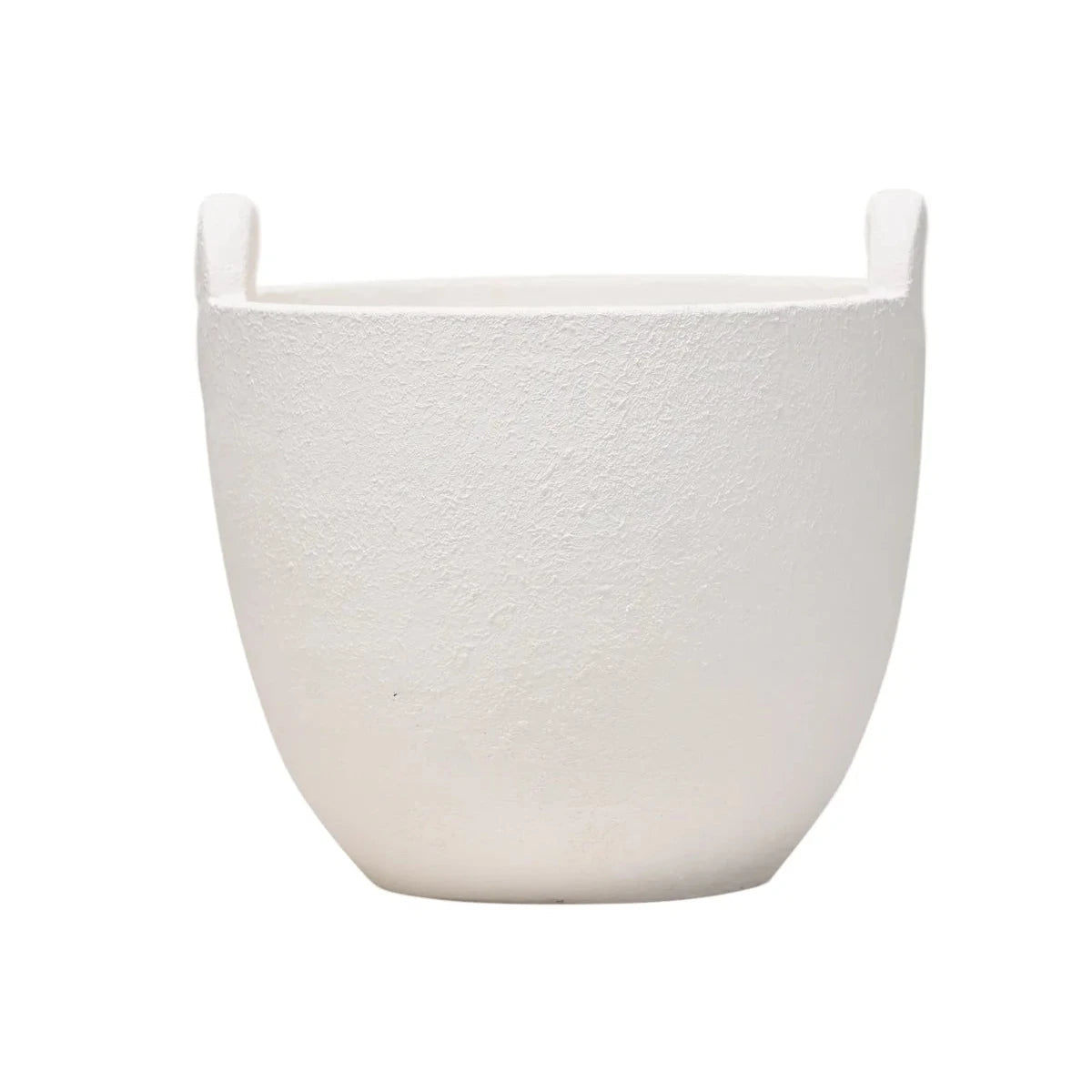 Rene 2 Handle Planter - White