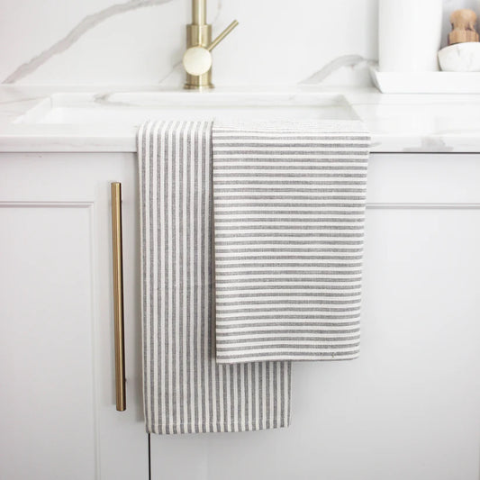 Manor Stripe Tea Towel S/2