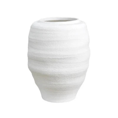 Riaz White Vase