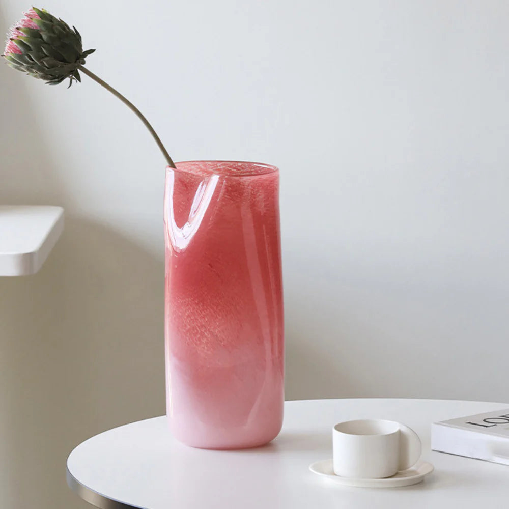 Ruby Glass Vase