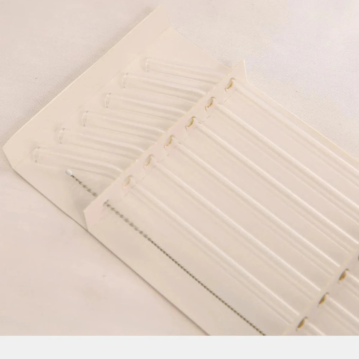 Reusable Glass Straws Set of 6 - Bend Clear
