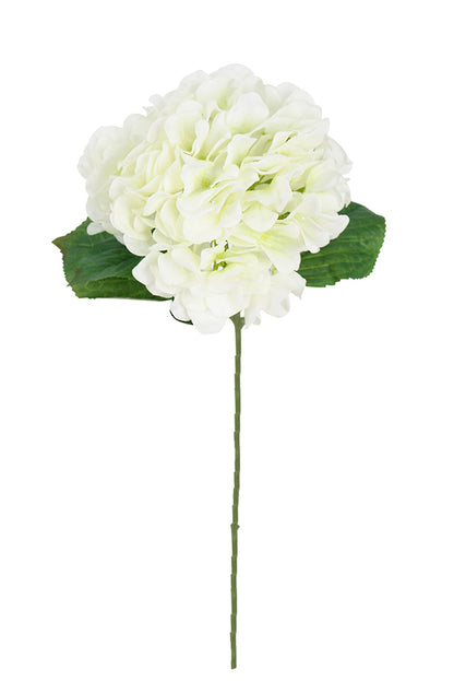 Elodie Real Touch Hydrangea 47cm - White