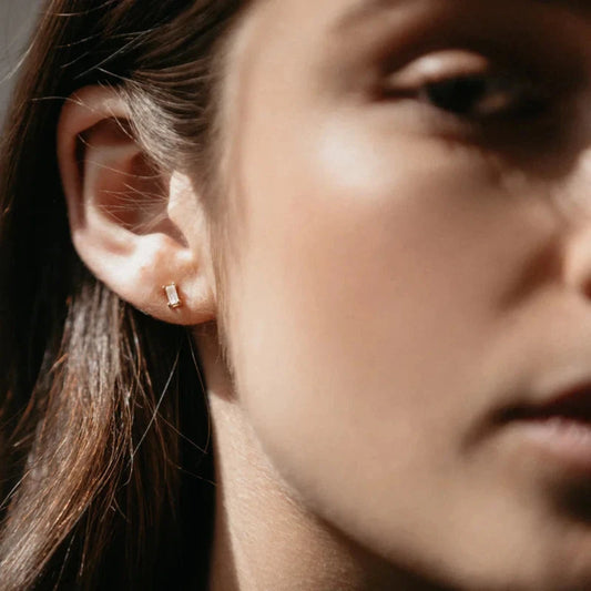 SOPHIE STORE YOU ROCK RECTANGLE STUDS