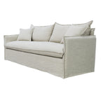 Slip Cover 3 Seat Sofa - Salt & Pepper