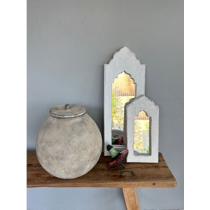 Florence Mirror White S 45x17cm