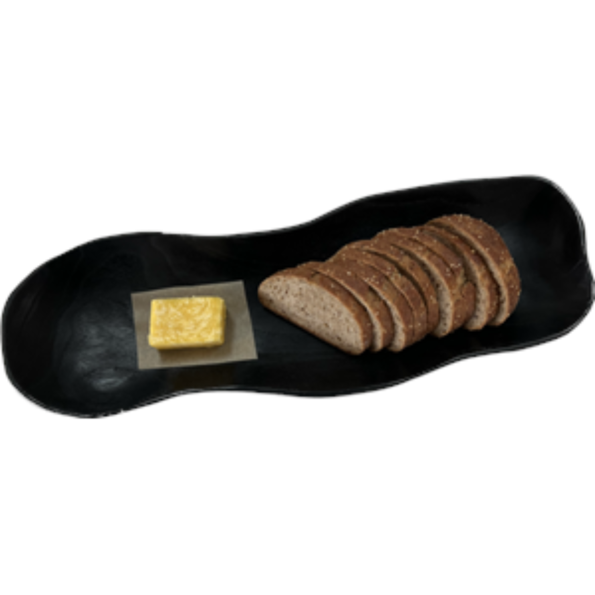 Organic Teak Platter Yakisugi