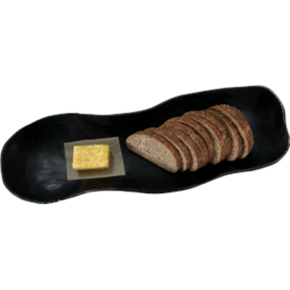 Organic Teak Platter Yakisugi
