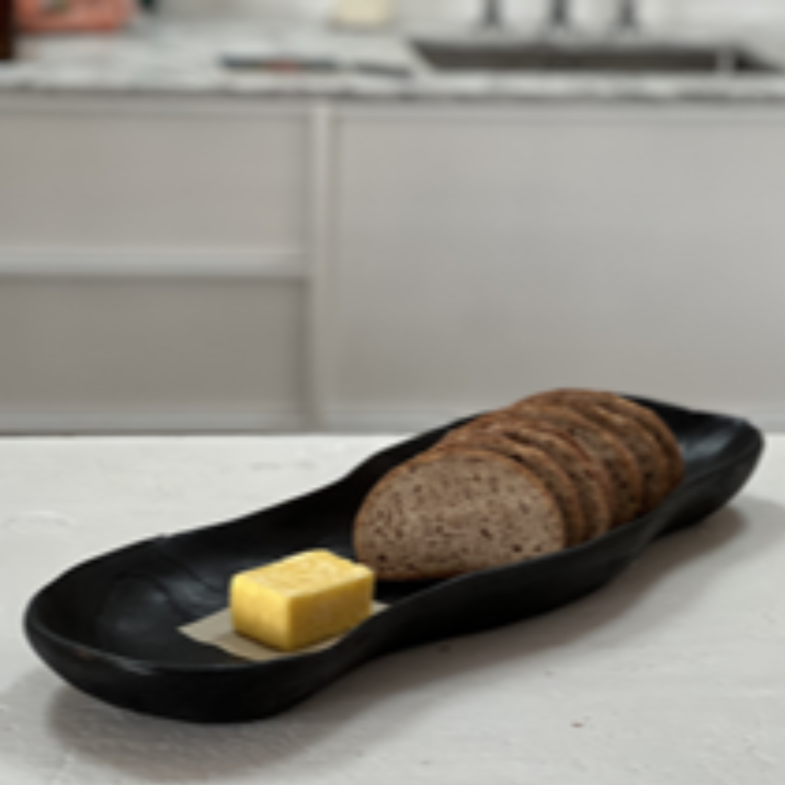 Organic Teak Platter Yakisugi