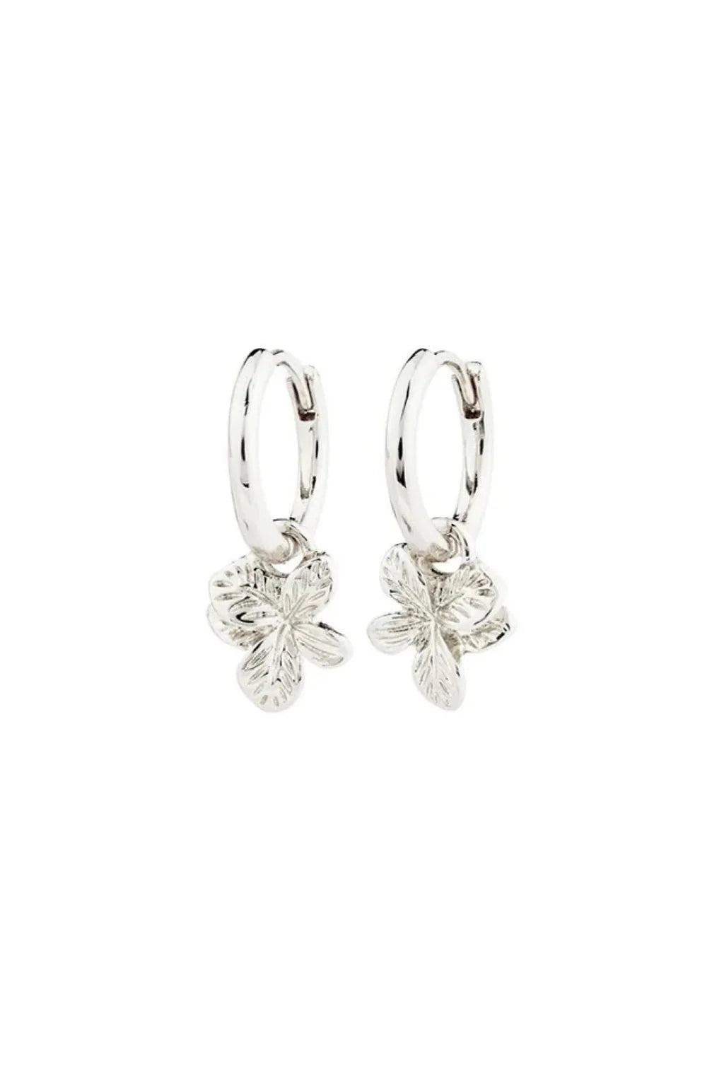 Charmaine hoop earrings silver-plated