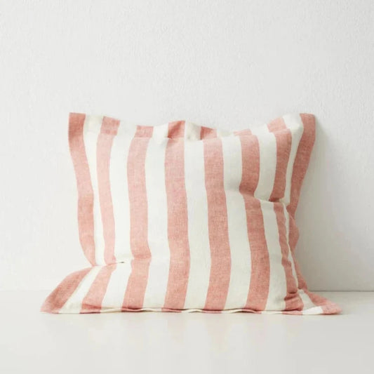 Vito Linen Coral Cushion 50cm