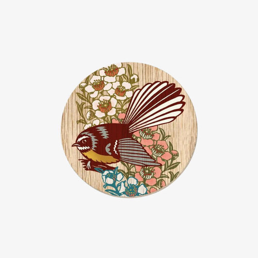 Screenprint Fantail Coaster