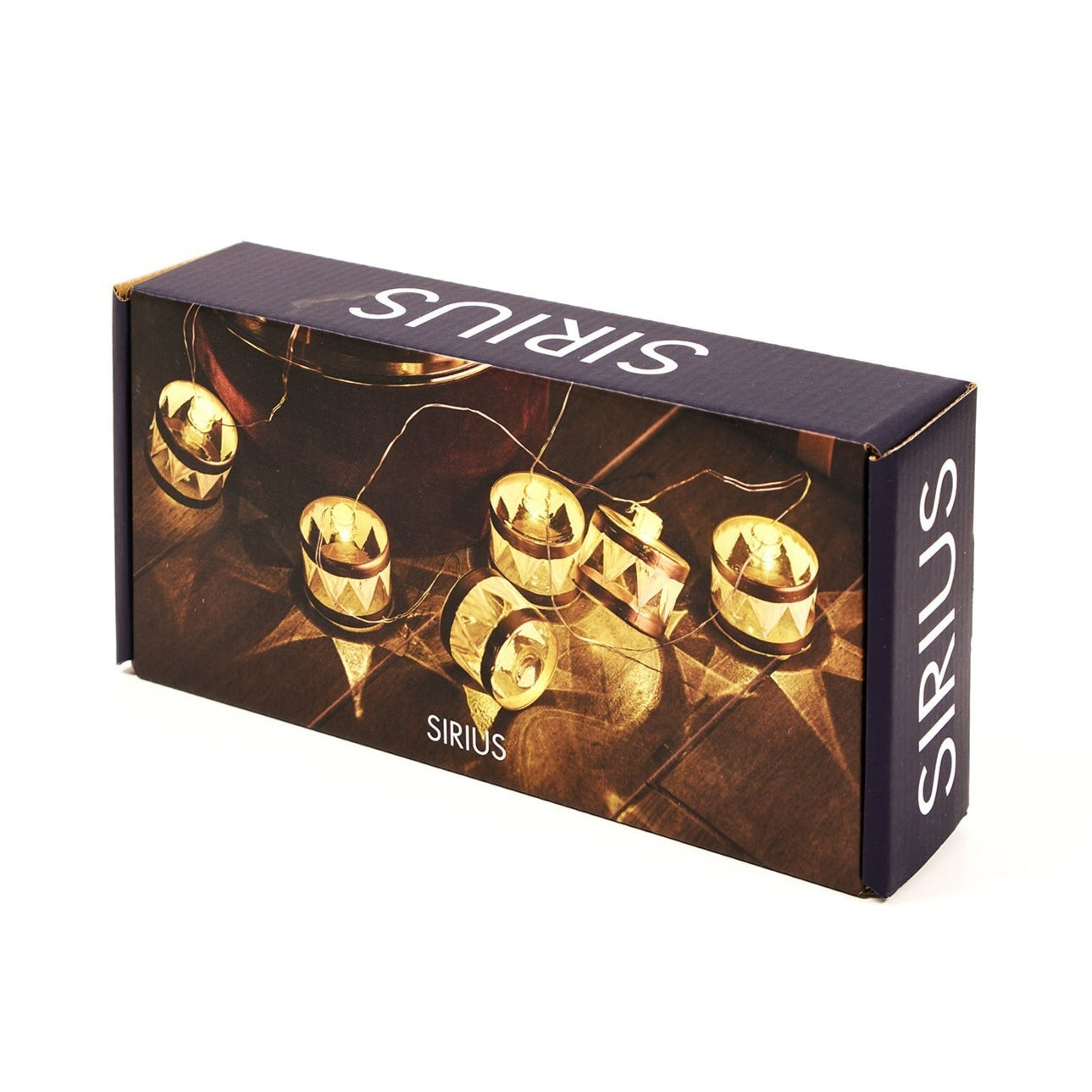 SIRIUS Elly Drum Garland Gold Giftboxed