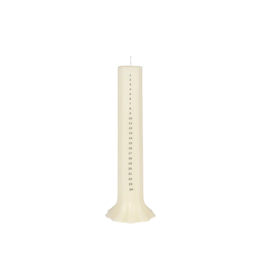 Broste Christmas Heli Advent Calendar Candle - Moonlight Haze