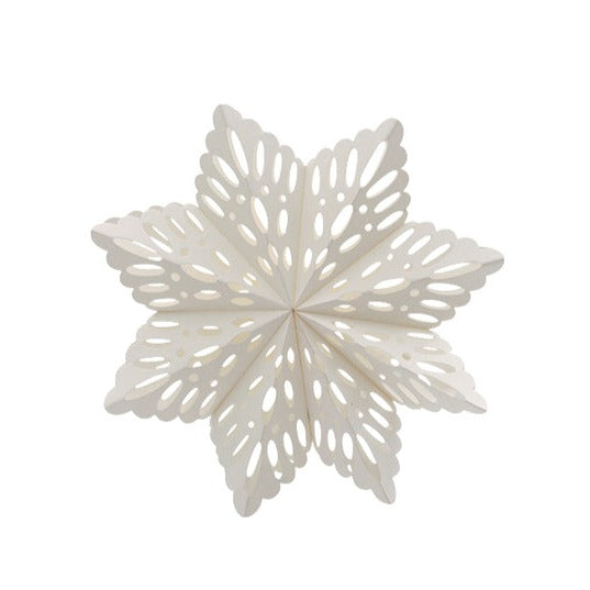 Paper Snowflake Off-White 23cm