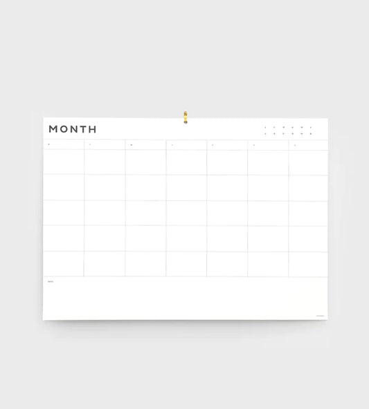 Father Rabbit Stationery | A2 Month Planner