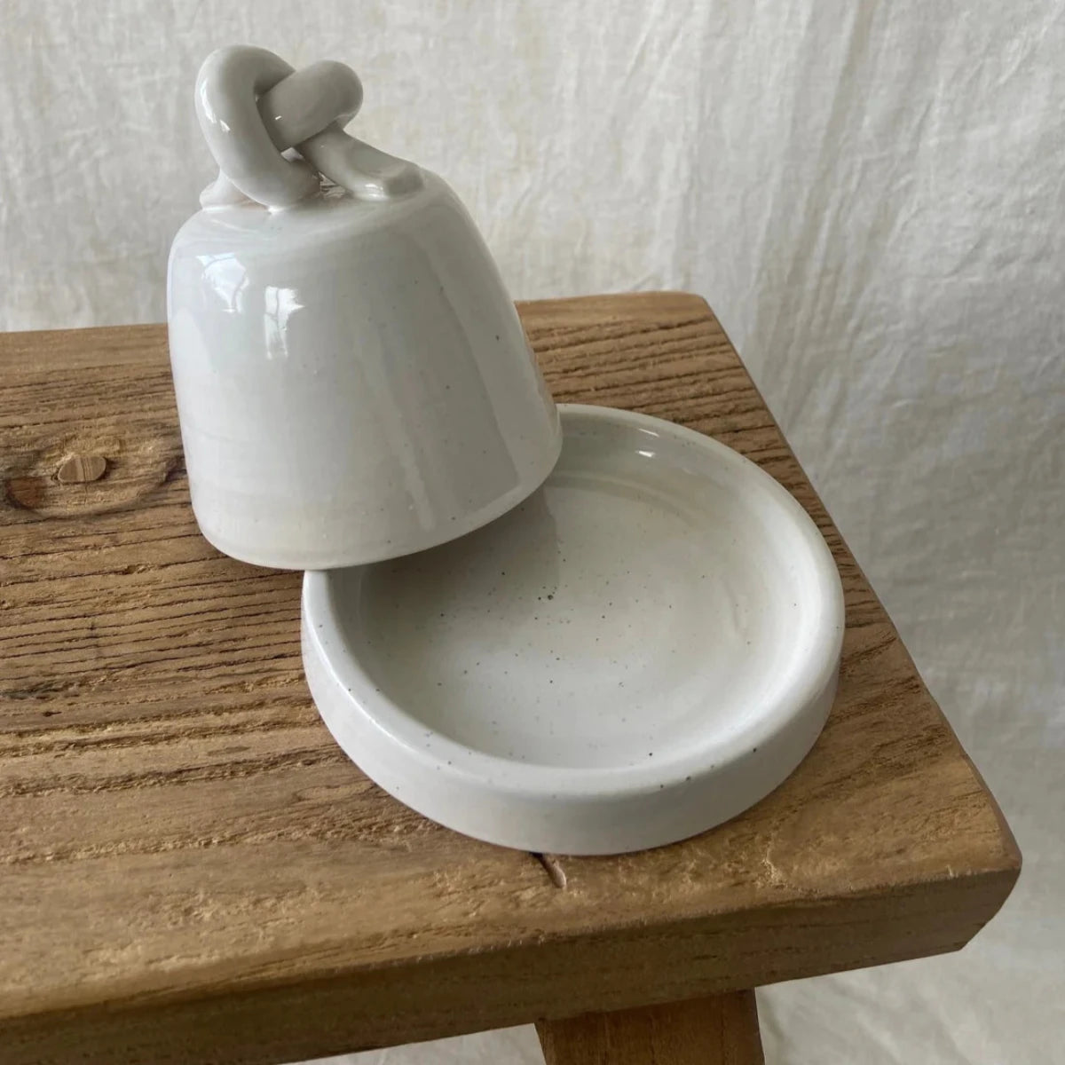 Magnolia Lane Butter Dish