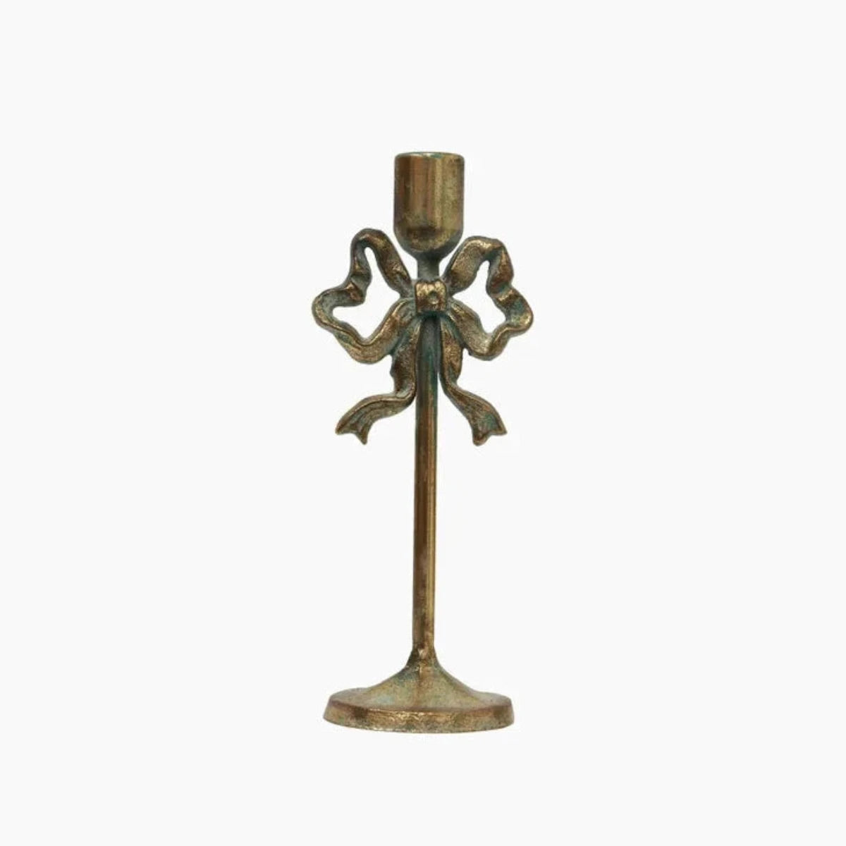 Bow Design Candleholder Medium