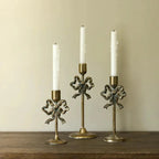 Bow Design Candleholder Large