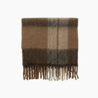 Canopy Plaid Tassel Throw